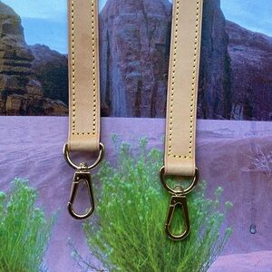 NWOT Mcraft® Vachetta Leather Strap compatible with Louis Vuitton. Etc.